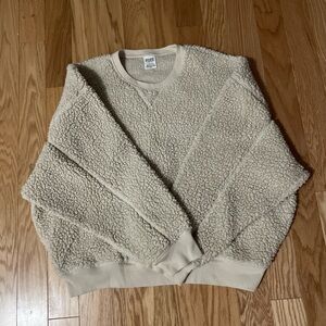 PINK Cozy Soft Sherpa Fleece Pullover